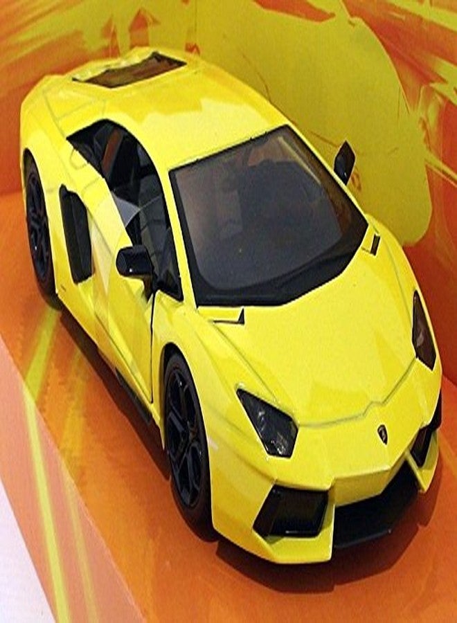 Lamborghini Aventador LP 700-4 Yellow Exotics 1/24 by Maisto 31362 - Image 3